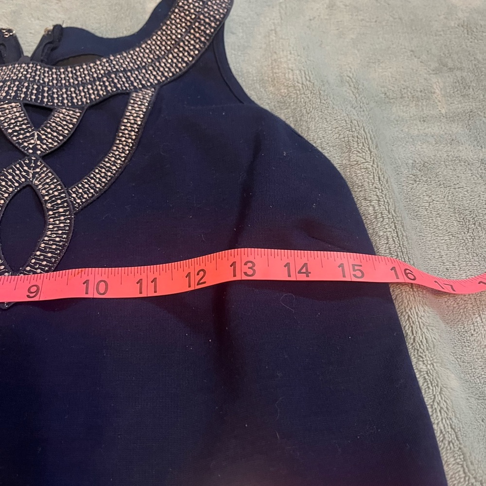 Blue peplum - Picture 7 of 7